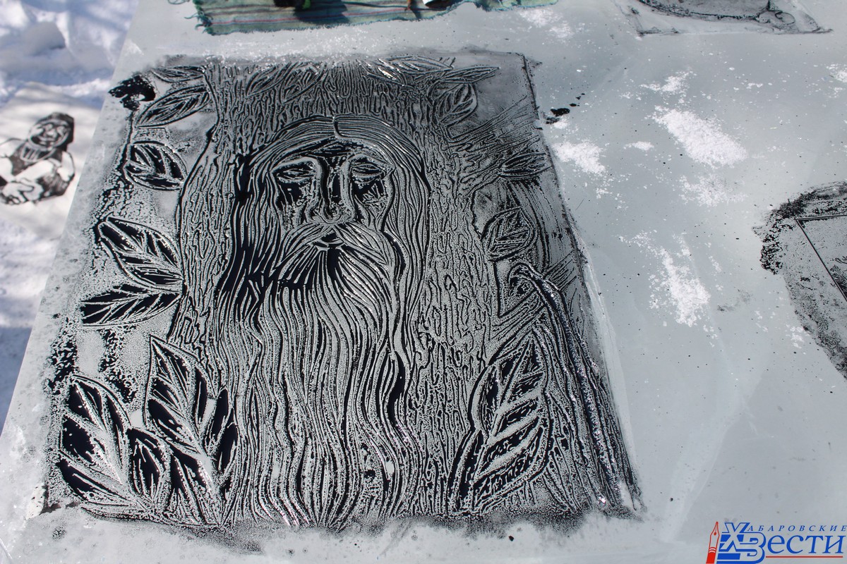 Фестиваль-конкурс «Ледогравюра» прошел в Хабаровске