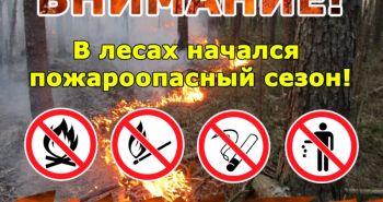 О мерах пожарной безопасности напоминают горожанам