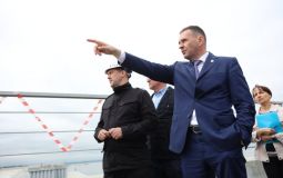 Дмитрий Демешин проинспектировал строительные объекты Хабаровска