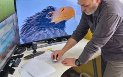 Белоплечие орланы из зоосада «Приамурский» стали настоящими актерами